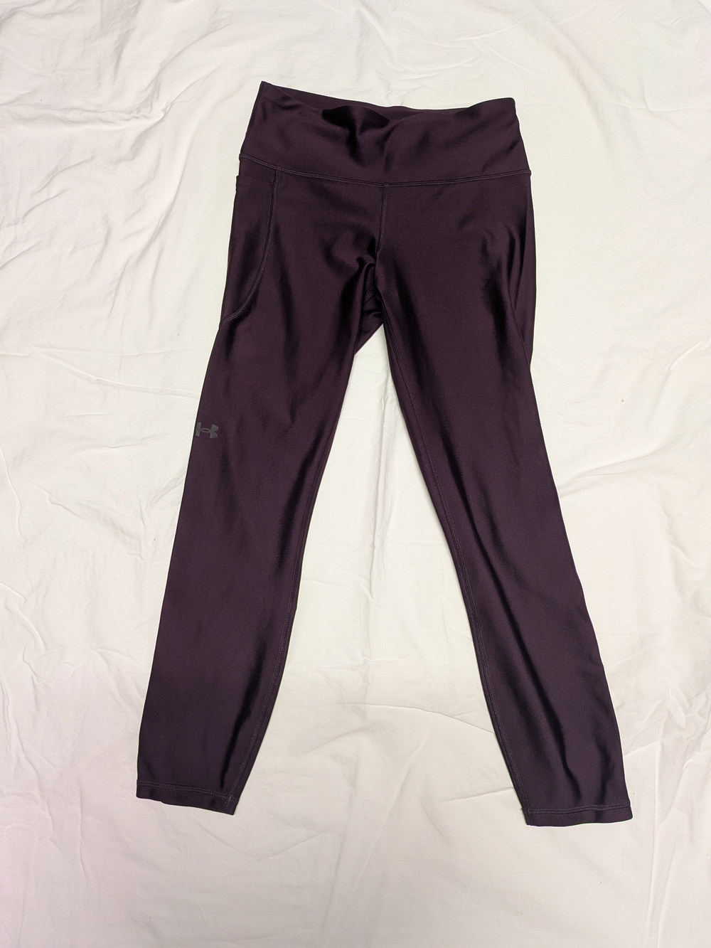 Under Armour Women's Deep Plum High-Rise Leggings